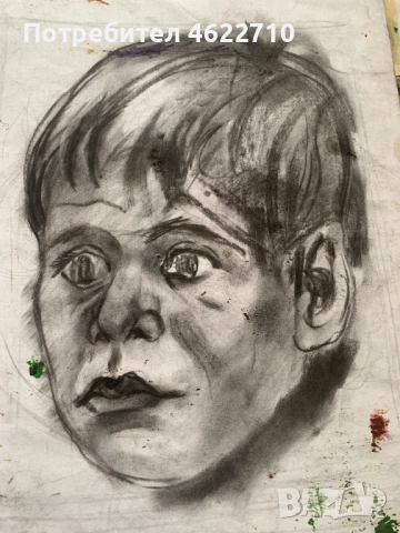 рисунка детски портрет , снимка 2 - Картини - 52458024