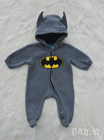 Бебешки ромпър Батман за новородено, снимка 9 - Бебешки гащеризони - 52116312