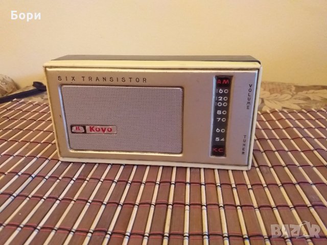 Радио ''Koyo 403 Japan''  1964г, снимка 1 - Радиокасетофони, транзистори - 27995801