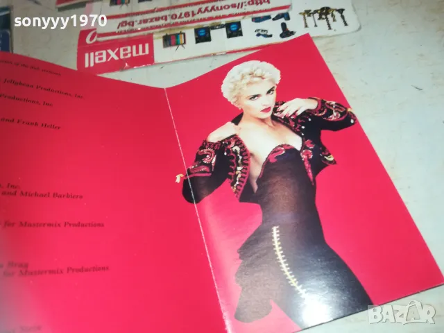 MADONNA-ОБЛОЖКА ЗА КАСЕТА 0611241604, снимка 4 - Аудио касети - 47865844