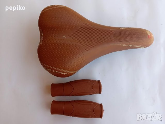 Продавам колела внос от Германия Комплект нови седалка и грипове SELLE ASSANO ITALY, снимка 13 - Велосипеди - 28644786