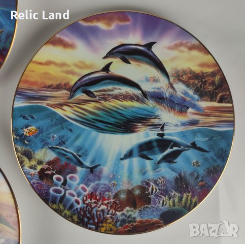 Чинии за декорация - колекция Freedom of the Ocean, снимка 4 - Антикварни и старинни предмети - 43330638