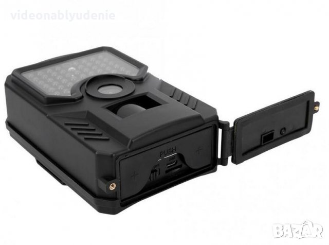 Водонепромокаема FULL HD 1080P Ловна Камера Аудио Видео Фото Капан Нощно Виждане PIR Сензор Движение, снимка 8 - Комплекти за видеонаблюдение - 26323502