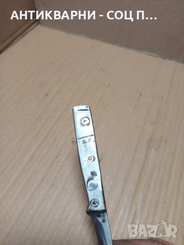 Соц Стара Ръчно Изработена Масивна Малка Ножка Нож. НОМЕР 73., снимка 6 - Антикварни и старинни предмети - 53387431