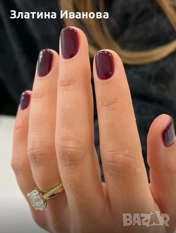 Самозалепващи изкуствени нокти 24 бр. + лепило в комплект