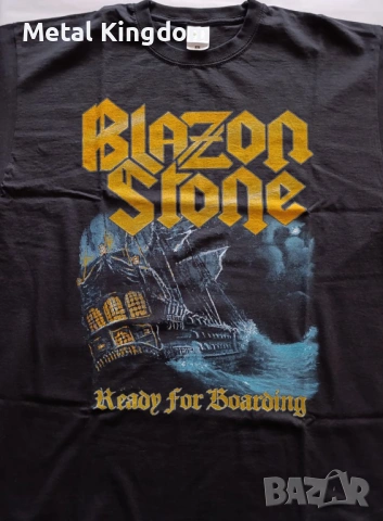 Blazon Stone - Ready For Boarding (T-Shirt, Size - L) NEW Running Wild