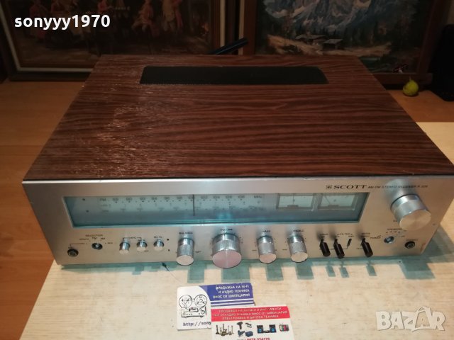 SCOTT R326 RECEIVER-MADE IN USA 111221137, снимка 5 - Ресийвъри, усилватели, смесителни пултове - 35102697