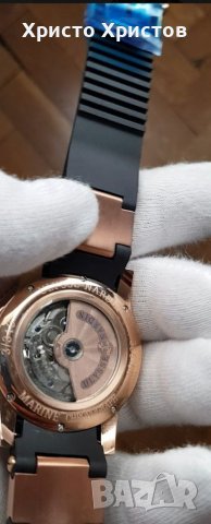 Мъжки луксозен часовник Ulysse Nardin Marine, снимка 7 - Мъжки - 33231431