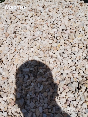 Чакъл от бял камък за украса и декорация, снимка 2 - Други - 50560163