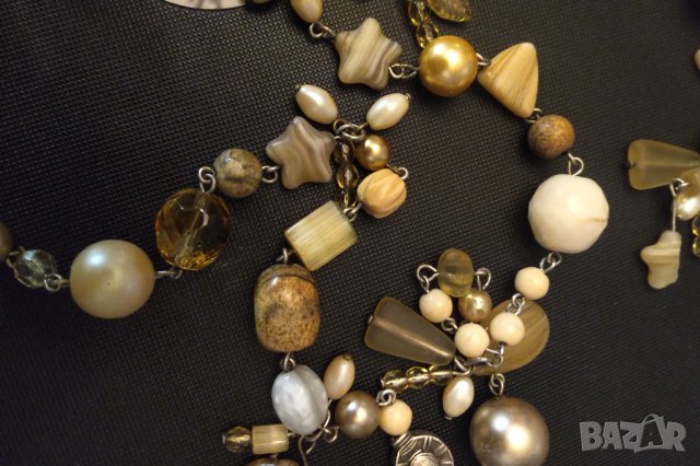 Великолепна огърлица естествени камъни перли и сребърни елементи , снимка 6 - Колиета, медальони, синджири - 34853142