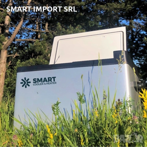 Хладилник за автомобил с компресор Smart Cooler 40L, 12/24 V, с LCD дисплей и Bluetooth, снимка 4 - Хладилни чанти - 51859376