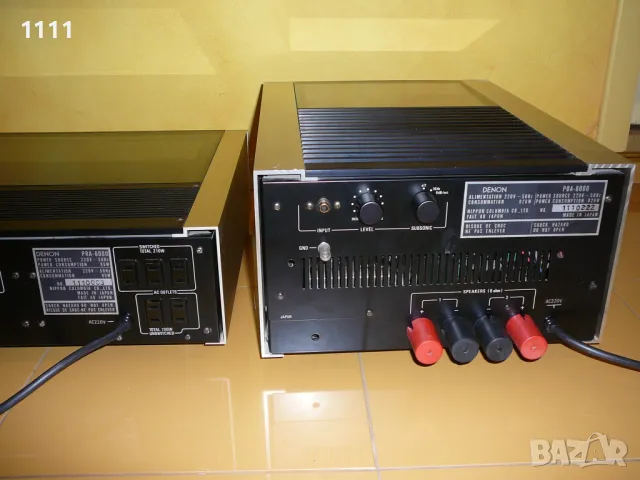 DENON POA 8000 I PRA 6000, снимка 15 - Ресийвъри, усилватели, смесителни пултове - 47578141