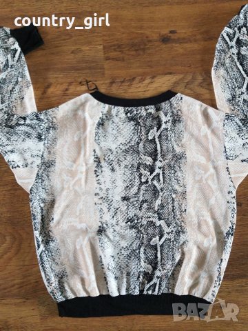 Calvin Klein Tenim - страхотна дамска блуза КАТО НОВА, снимка 8 - Блузи с дълъг ръкав и пуловери - 28990658