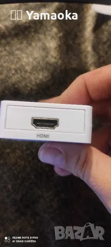 HD Video Converter / Конвертор HDMI към RCA AV/CVSB L/R, Преобразувател., снимка 4 - Друга електроника - 48902611