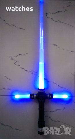 StarWars Единичен светлинен меч, снимка 6 - Музикални играчки - 27231341