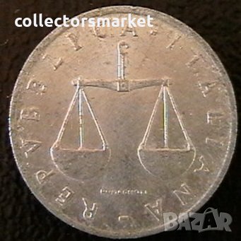 1 лира 1954, Италия, снимка 2 - Нумизматика и бонистика - 34638356