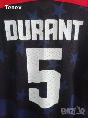 USA Kevin Durant Nike Olympics 2012 оригинален потник САЩ Дюрант размер М, снимка 3 - Тениски - 47313932