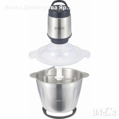 Електрически чопър с купа от неръждаема стомана Royalty Line RL-MCE300.34.18 / RL-MCE600.34.18, снимка 6 - Чопъри и пасатори - 51689917