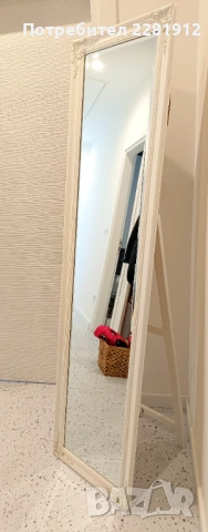 Свободно стоящо огледало 180х45 см, снимка 2 - Огледала - 53185206