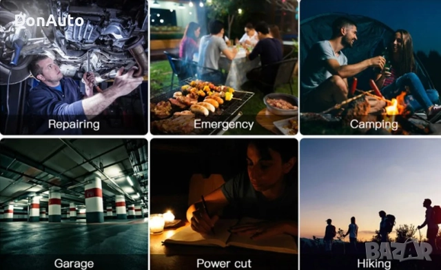 Преносима LED работна лампа, снимка 7 - Аксесоари и консумативи - 51477208