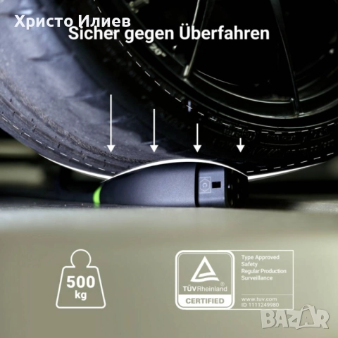 Заряден кабел за електрически автомобили Green Cell GC Snap Type 2 22kW 7m 32A, снимка 4 - Аксесоари и консумативи - 52375620