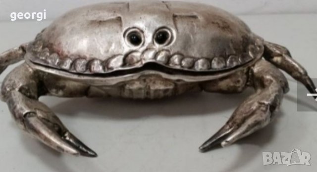 Дизайнерски посребрен съд за хайвер , снимка 7 - Прибори за хранене, готвене и сервиране - 38917286