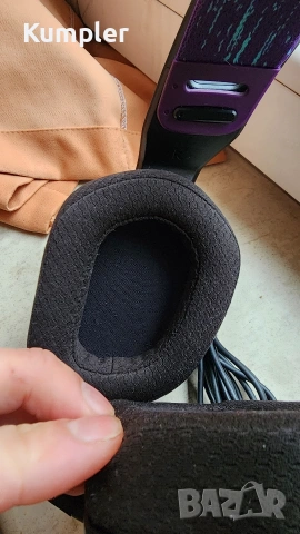 Logitech G335 – много леки и удобни геймърски слушалки, отлично състояние, снимка 4 - Клавиатури и мишки - 53512451