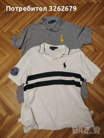Ralph Lauren две тениски общо 35лв
