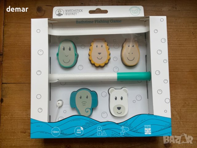 Антимикробна бебешка играчка за баня, сензорна игра за риболов, 1+ години, снимка 8 - Образователни игри - 43719040