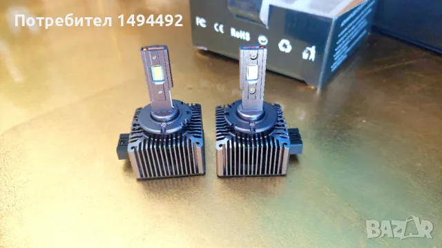 D1S Led Super Bright автомобилни крушки, снимка 5 - Аксесоари и консумативи - 48700755