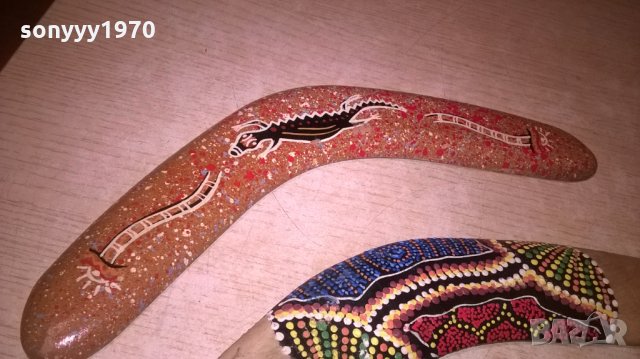 бумеранг-40см и бумеранг-29см-внос швеицария, снимка 5 - Колекции - 27568034