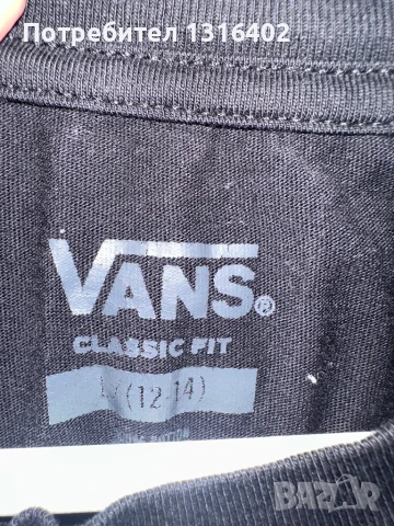 Тениска Vans размер 12-14год, снимка 3 - Детски тениски и потници - 51271250