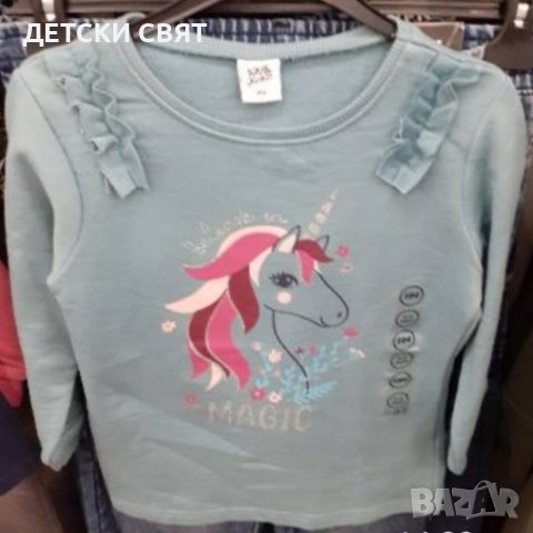 Нови детски блузи и клинове от 2 до 10години, снимка 7 - Детски Блузи и туники - 39418219