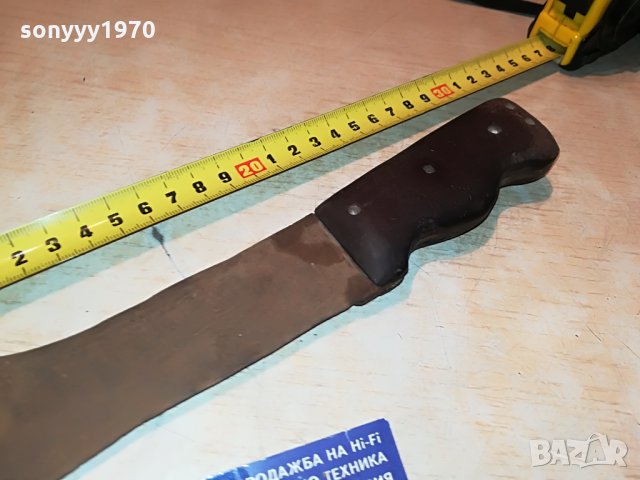 стар нож-кукри/сатър 30см 2007211153, снимка 12 - Антикварни и старинни предмети - 33573357
