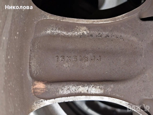 Алуминиеви джанти 16 цола 5х100 , снимка 6 - Гуми и джанти - 52176243