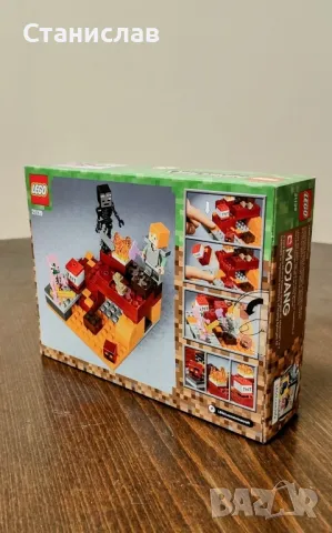 LEGO Minecraft 21139 The Nether Fight, снимка 5 - Конструктори - 50231026