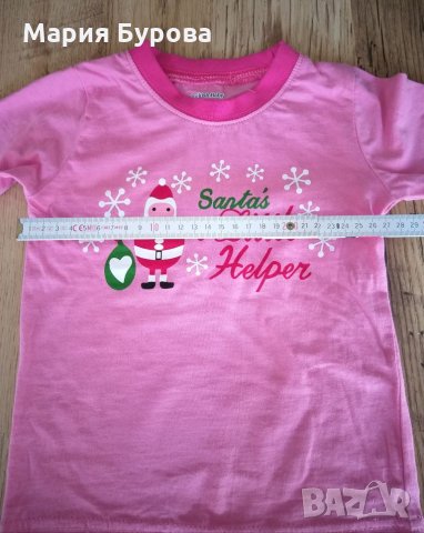  Коледна пижамка размер - 90 см., снимка 6 - Бебешки пижами - 27544849