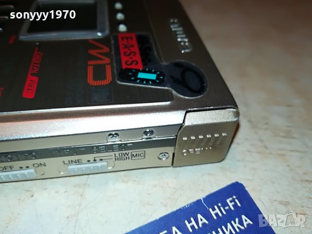 ПОРЪЧАН-aiwa am-f80 minidisc recorder-mettal germany 1807211909, снимка 12 - MP3 и MP4 плеъри - 33557205
