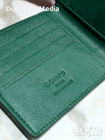 Кожен картхолдър Goyard – висок клас, топ цена, снимка 3 - Портфейли, портмонета - 53412961
