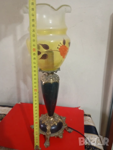 Антична настолна лампа, снимка 6 - Настолни лампи - 45693420