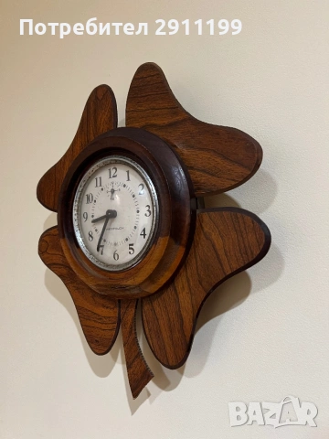 Антикварен часовник Westclox (Brazil), снимка 3 - Антикварни и старинни предмети - 53396059