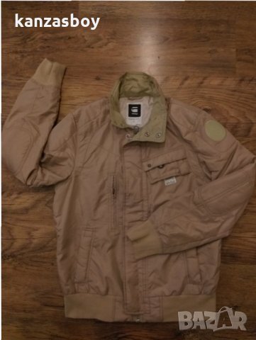 g-star sandhurst bomber - страхотно мъжко яке КАТО НОВО, снимка 3 - Якета - 34775777