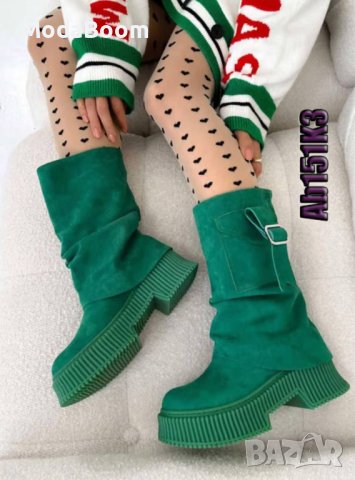 💯Уникални дамски ботуши, три цвята💯, снимка 3 - Дамски ботуши - 43643764
