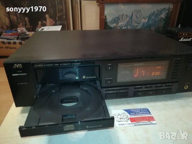 JVC XL-M403BK CD MADE IN JAPAN-ВНОС SWISS LK1ED1311231626, снимка 3 - Ресийвъри, усилватели, смесителни пултове - 42974703