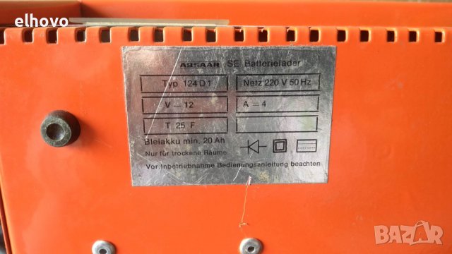 Зарядно за акумулатор ABSAAR 124 D1 4A, снимка 4 - Аксесоари и консумативи - 39053917