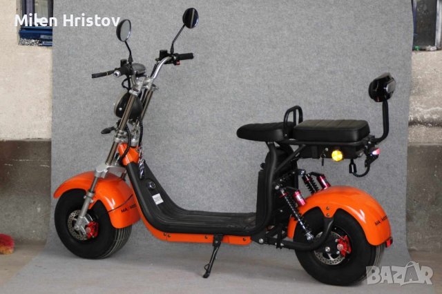 ЕЛЕКТРИЧЕСКИ СКУТЕР ЧОПЪР BIG CITY HARLEY DAVIDSON 1500W, снимка 2 - Мотоциклети и мототехника - 43715854