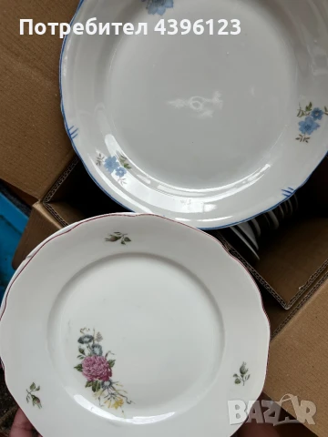 Български порцелан - чинии, снимка 2 - Чинии - 51201721