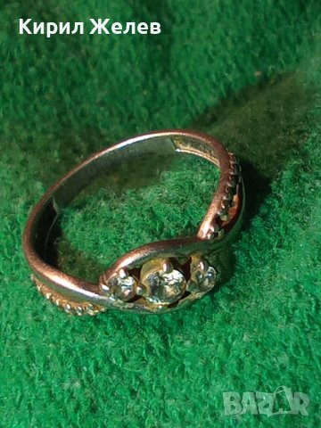 ВЕЛИКОЛЕПЕН СТАР СРЕБЪРЕН СКЪПОЦЕНЕН АРТ НУВО ПРЪСТЕН ВИСОКА ПРОБА СРЕБРО МАЙСТОРКА ИЗРАБОТКА 40546, снимка 18 - Антикварни и старинни предмети - 43318135