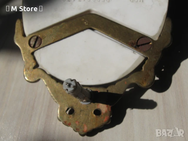 Месингова закачалка тип барок бронз, снимка 6 - Закачалки - 50939426