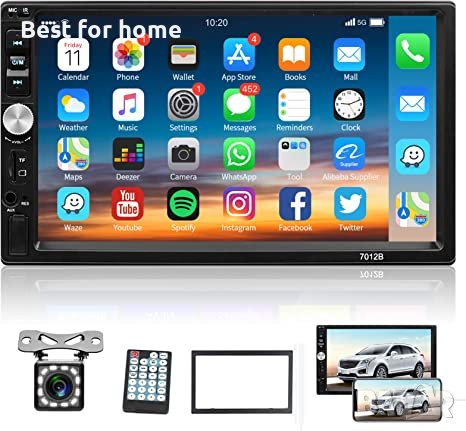 7-инчова мултимедия за кола Hodozzy 7012b с камера, снимка 6 - Аксесоари и консумативи - 40519032